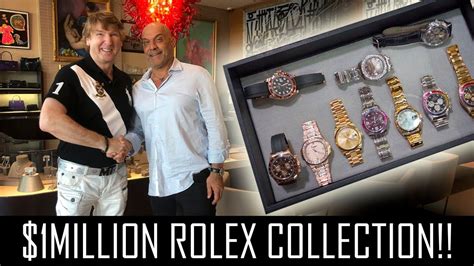 million dollar rolex collection.